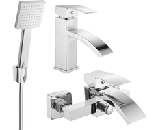 Mexen Libra R45 Badezimmerset, Chrom - 745103R45-00
