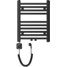 Mexen Ares elektrischer Heizkörper 500 x 400 mm, 300 W, schwarz - W102-0500-400-6300-70