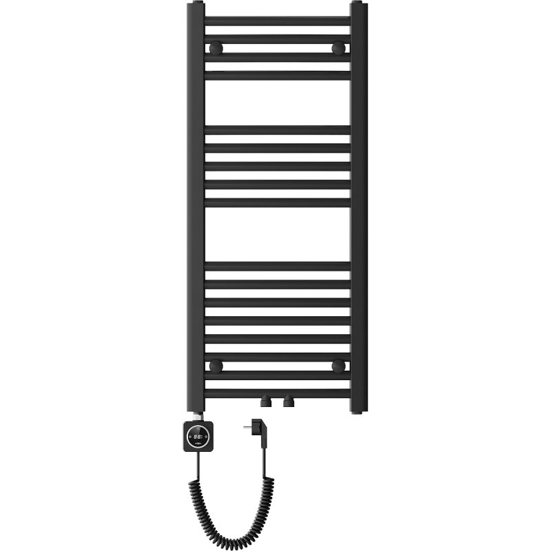 Mexen Ares Elektrischer Heizkörper 900 x 400 mm, 300 W, schwarz - W102-0900-400-6300-70