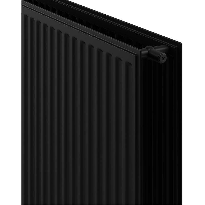 Mexen CH20 Hygiene Plattenheizkörper 600 x 1000 mm, seitlicher Anschluss, 1099 W, schwarz - W420H-060-100-70