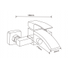 Mexen Libra R62 Badewannenset, Chrom - 745113R62-00