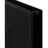 Mexen CH20 Hygiene Plattenheizkörper 600 x 1500 mm, seitlicher Anschluss, 1649 W, schwarz - W420H-060-150-70