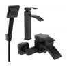Mexen Libra R45 Badeset, schwarz - 745113R45-70