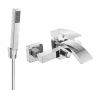 Mexen Libra R77 Badewannenarmatur mit Duschset, Chrom - 74513R77-00
