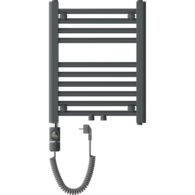 Mexen Mars elektrischer Heizkörper 500 x 400 mm, 300 W, Anthrazit - W110-0500-400-2300-66