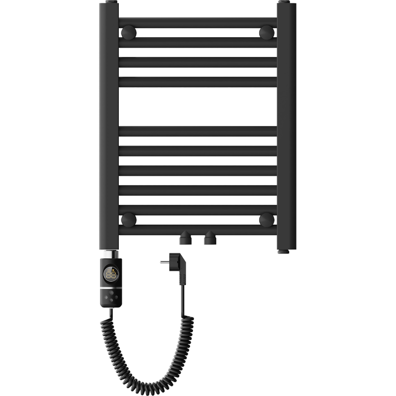 Mexen Mars elektrischer Heizkörper 500 x 400 mm, 300 W, schwarz - W110-0500-400-2300-70