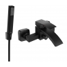 Mexen Libra R77 Badewannenarmatur mit Duschset, schwarz - 74513R77-70