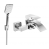 Mexen Libra R62 Badewannenarmatur mit Duschset, Chrom - 74513R62-00