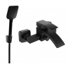 Mexen Libra R62 Badewannenarmatur mit Duschset, schwarz - 74513R62-70
