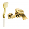 Mexen Libra R45 Badewannenarmatur mit Duschset, gold - 74513R45-50