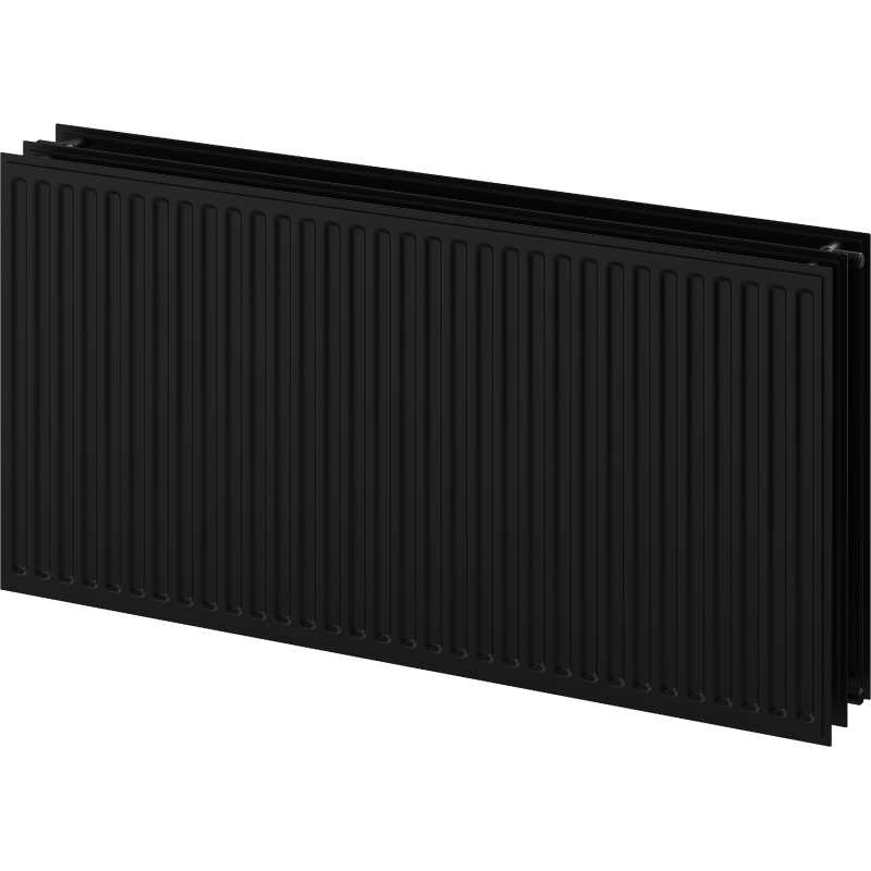 Mexen CH30 Hygiene Heizkörper Platten 500 x 2600 mm, seitlicher Anschluss, 3371 W, schwarz - W430H-050-260-70