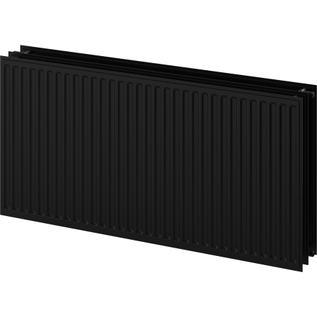 Mexen CH30 Hygiene Plattenheizkörper 500 x 2800 mm, seitlicher Anschluss, 3630 W, schwarz - W430H-050-280-70
