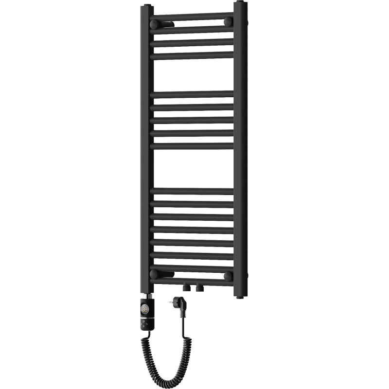 Mexen Mars elektrischer Heizkörper 900 x 400 mm, 300 W, schwarz - W110-0900-400-2300-70