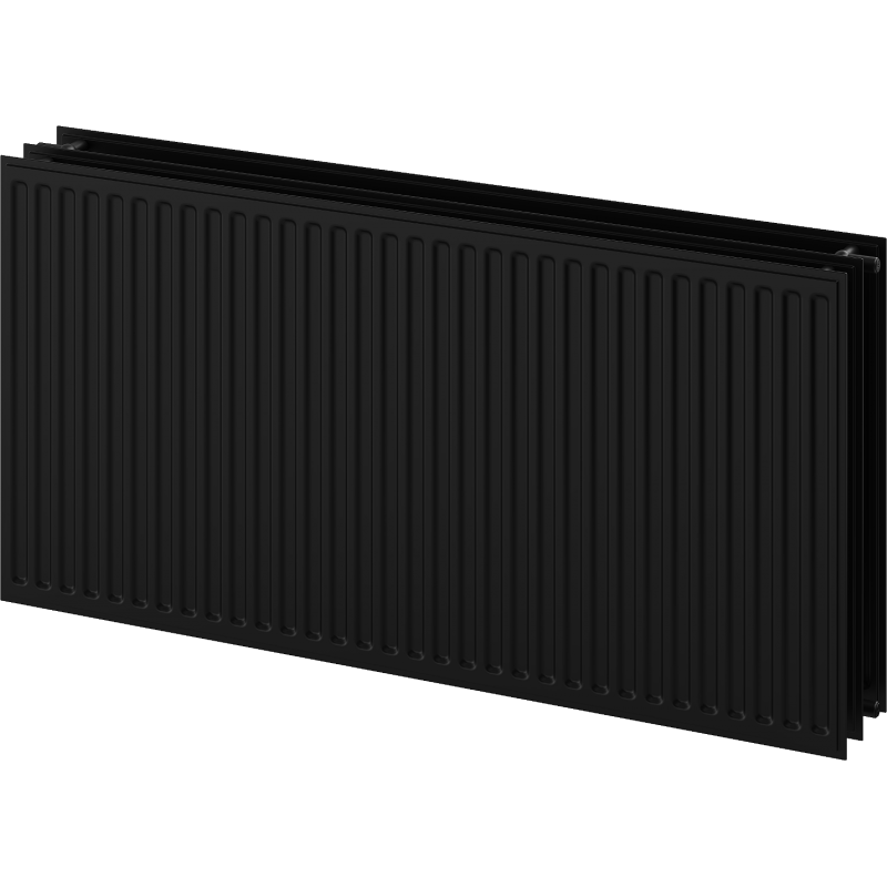 Mexen CH30 Hygiene Flachheizkörper 600 x 1600 mm, Seitenanschluss, 2414 W, schwarz - W430H-060-160-70