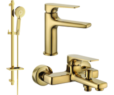 Mexen Lynx DQ40 Wannenset, Gold - 745903DQ40-50