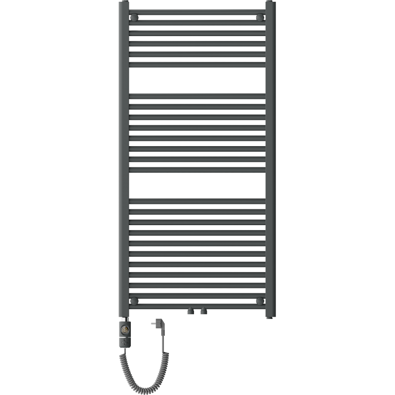 Mexen Mars elektrischer Heizkörper 1200 x 600 mm, 600 W, Anthrazit - W110-1200-600-2600-66