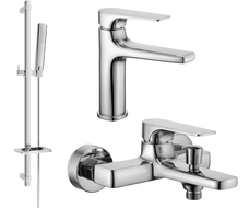 Mexen Lynx DQ72 Badewannenset, Chrom - 745903DQ72-00