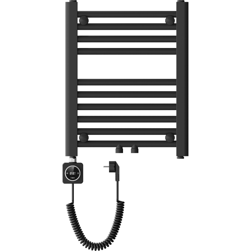 Mexen Mars elektrischer Heizkörper 500 x 400 mm, 300 W, schwarz - W110-0500-400-6300-70