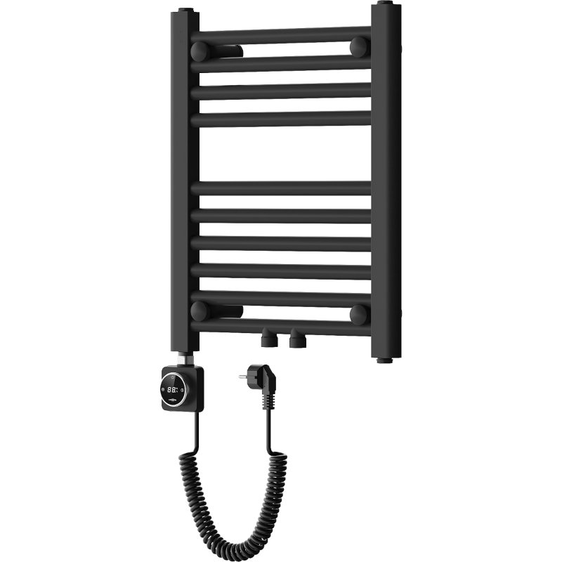 Mexen Mars elektrischer Heizkörper 500 x 400 mm, 300 W, schwarz - W110-0500-400-6300-70