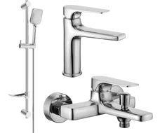 Mexen Lynx DF62 Badewannen-Set, Chrom - 745903DF62-00