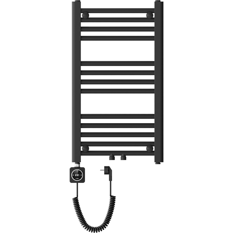 Mexen Mars elektrischer Heizkörper 700 x 400 mm, 300 W, schwarz - W110-0700-400-6300-70