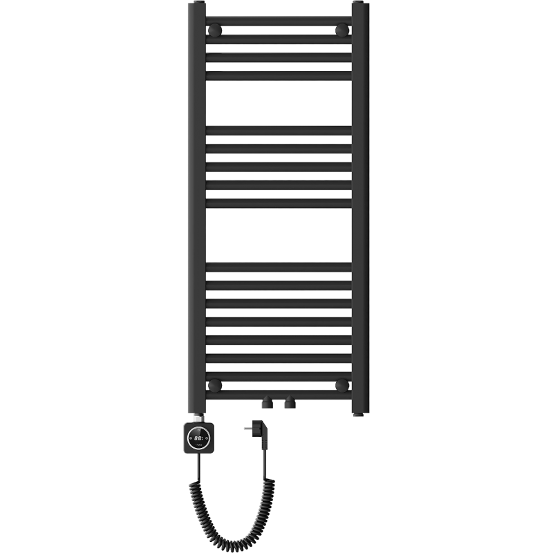 Mexen Mars Elektrischer Heizkörper 900 x 400 mm, 300 W, schwarz - W110-0900-400-6300-70