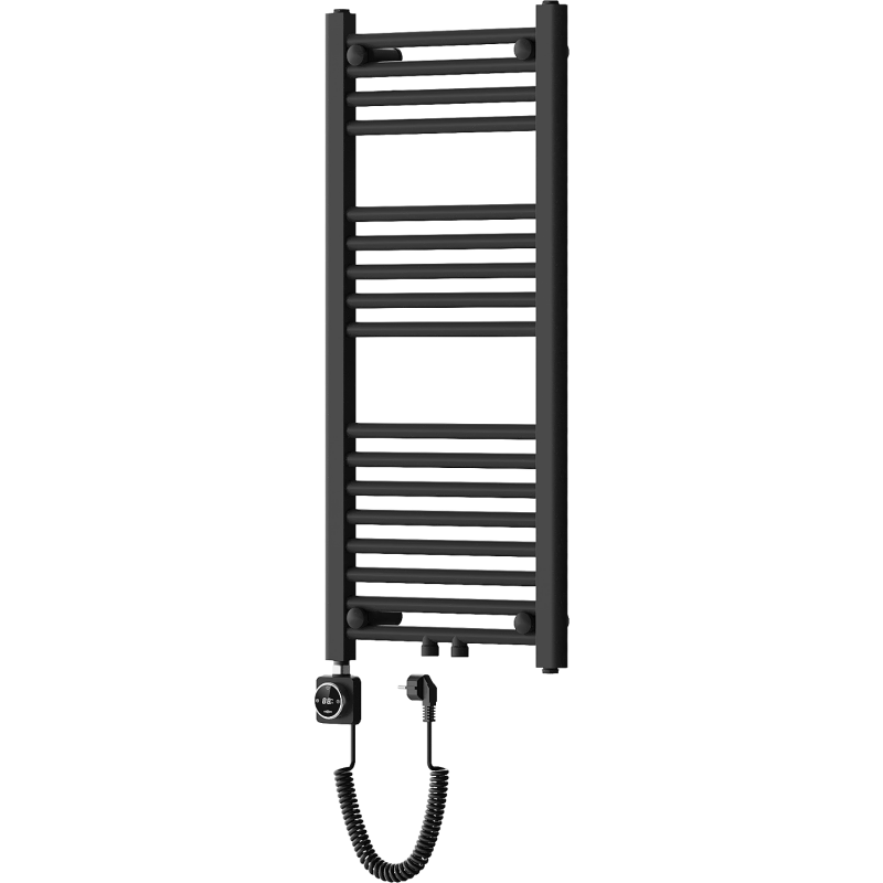 Mexen Mars Elektrischer Heizkörper 900 x 400 mm, 300 W, schwarz - W110-0900-400-6300-70