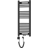 Mexen Mars Elektrischer Heizkörper 900 x 400 mm, 300 W, schwarz - W110-0900-400-6300-70