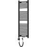 Mexen Mars Elektrischer Heizkörper 1200 x 400 mm, 400 W, schwarz - W110-1200-400-6400-70