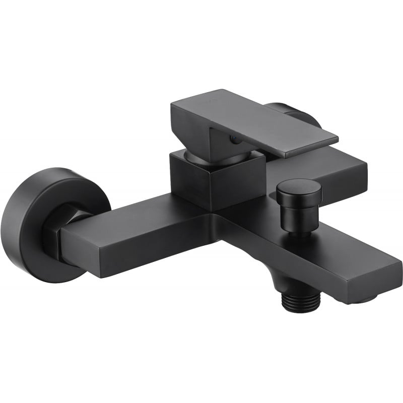 Mexen Uno Badewannenarmatur, schwarz - 71430-70
