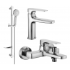 Mexen Lynx DF40 Badewannen-Set, Chrom - 745903DF40-00