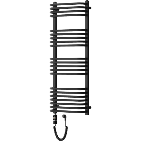 Mexen Apollo elektrischer Heizkörper 1210 x 450 mm, 600 W, schwarz - W117-1210-450-2600-70