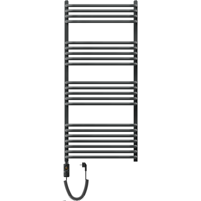 Mexen Apollo Elektrischer Heizkörper 1210 x 550 mm, 600 W, Anthrazit - W117-1210-550-2600-66