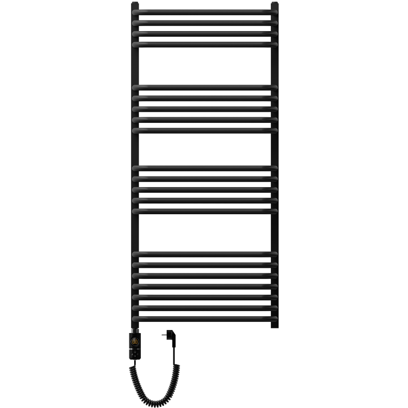 Mexen Apollo Elektroheizkörper 1210 x 550 mm, 600 W, schwarz - W117-1210-550-2600-70