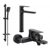 Mexen Lynx DQ62 Wannen-Set, schwarz - 745913DQ62-70