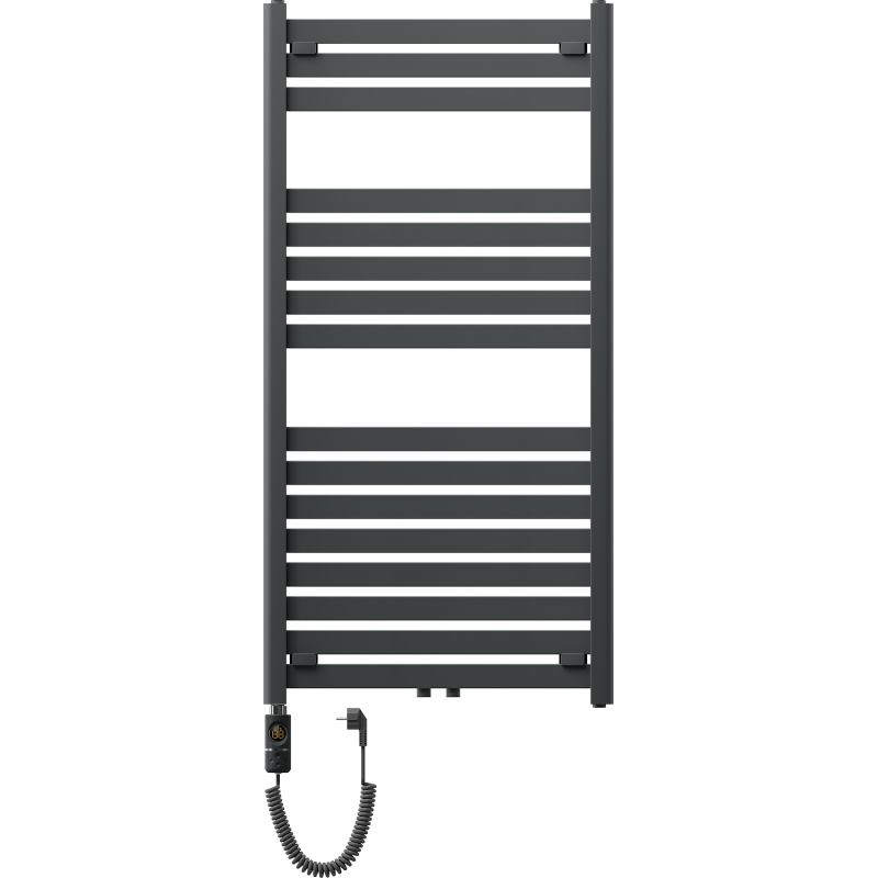 Mexen Uran elektrischer Heizkörper 1200 x 600 mm, 600 W, Anthrazit - W105-1200-600-2600-66