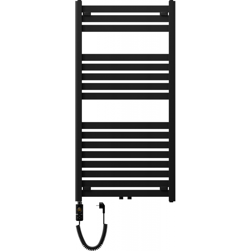 Mexen Uran elektrischer Heizkörper 1200 x 600 mm, 600 W, schwarz - W105-1200-600-2600-70