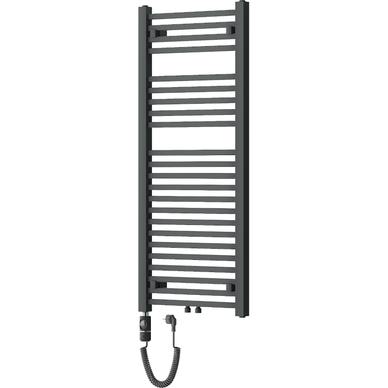 Mexen Pluton Elektroheizkörper 1200 x 500 mm, 600 W, Anthrazit - W106-1200-500-2600-66