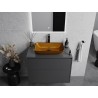 Mexen Megan Glaswaschbecken Aufsatz 56 x 36 cm, gold - 24135650