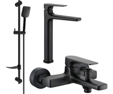 Mexen Lynx DF62 Wannenset, schwarz - 745913DF62-70