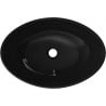 Mexen Sonia Glas-Waschtischplatte 54 x 37 cm, schwarz - 24145470