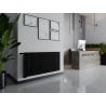 Mexen CVH10 Hygiene Plattenheizkörper 600 x 400 mm, unterer Anschluss, 250 W, schwarz - W610H-060-040-70