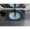 Mexen Sonia glasaufsatzwaschbecken 54 x 37 cm, blau - 24145447