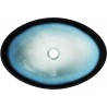 Mexen Sonia glasaufsatzwaschbecken 54 x 37 cm, blau - 24145447