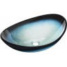 Mexen Sonia glasaufsatzwaschbecken 54 x 37 cm, blau - 24145447