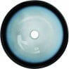Mexen Mira Glaswaschbecken zur Aufsatzmontage 42 x 42 cm, blau - 24124247