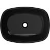 Mexen Araks Glaswaschbecken Aufsatzwaschbecken 54 x 39 cm, schwarz - 24155470