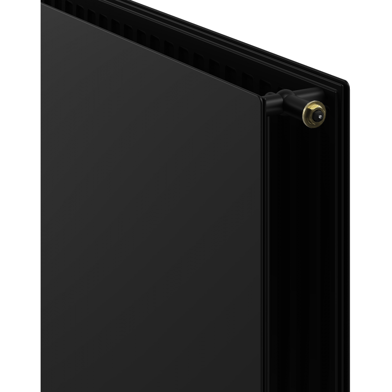 Mexen CVHF20 Hygiene Flachheizkörper 400 x 700 mm, unterer Anschluss, 503 W, schwarz - W620HF-040-070-70