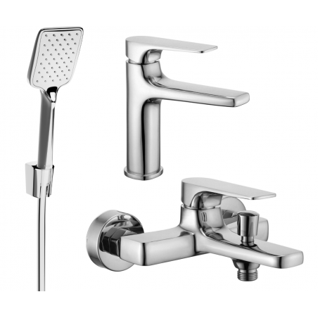 Mexen Lynx R62 Badewannen-Set, Chrom - 745903R62-00