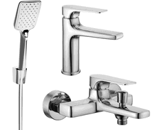 Mexen Lynx R62 Badewannen-Set, Chrom - 745903R62-00